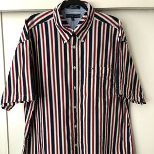 Tommy Hilfiger-Americana Short Sleeve Button Down